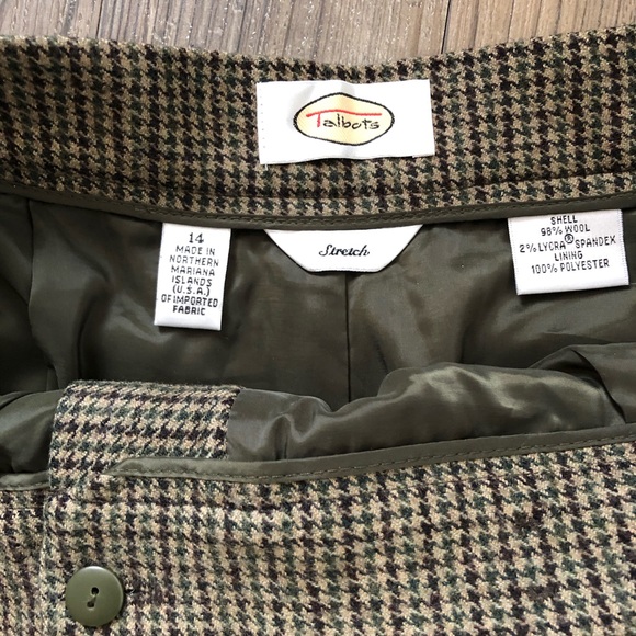 Talbots Wool Dress Pants, size 14 - Picture 8 of 13